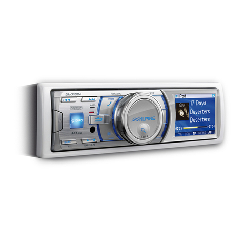 Alpine Marine iDA-X100M owner's manual