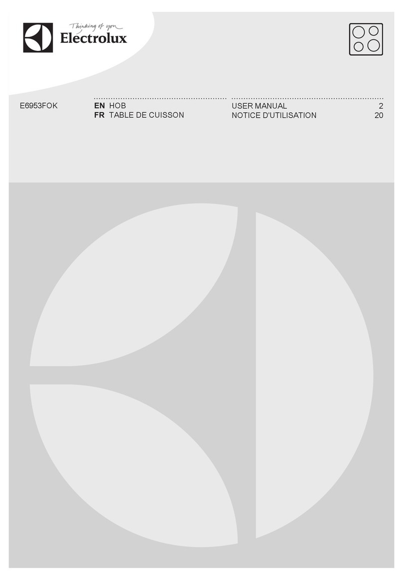 Electrolux E6953FOK User manual