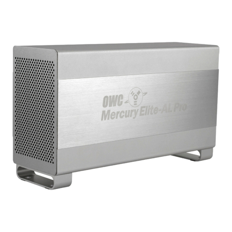OWC Mercury Elite-AL Pro User manual