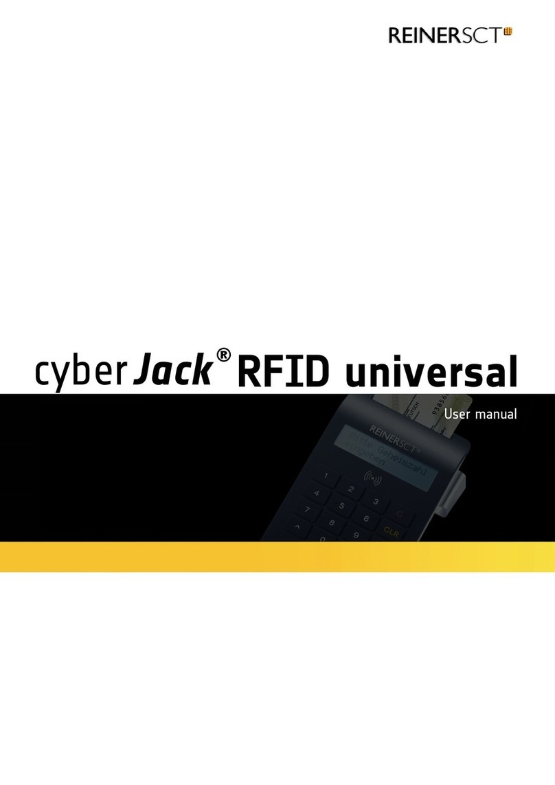 Reiner cyberJack RFID universal user manual