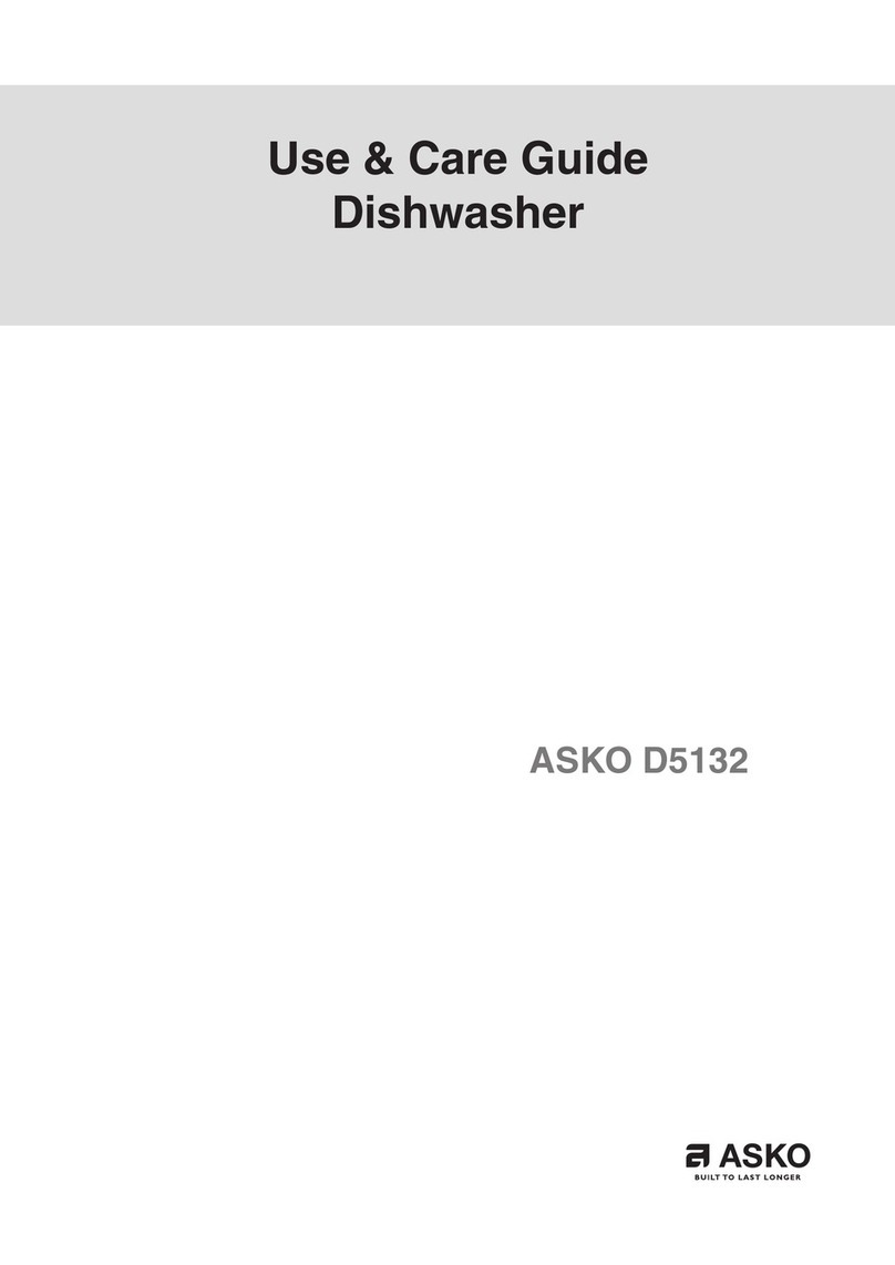 Asko D5132 User manual