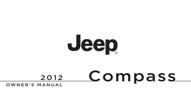 Jeep 2012 Compass owner's manual