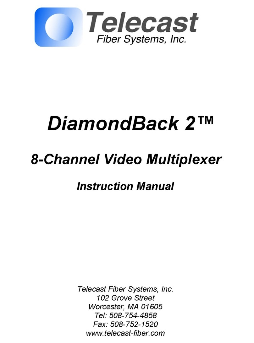 Telecast DiamondBack 2 instruction manual