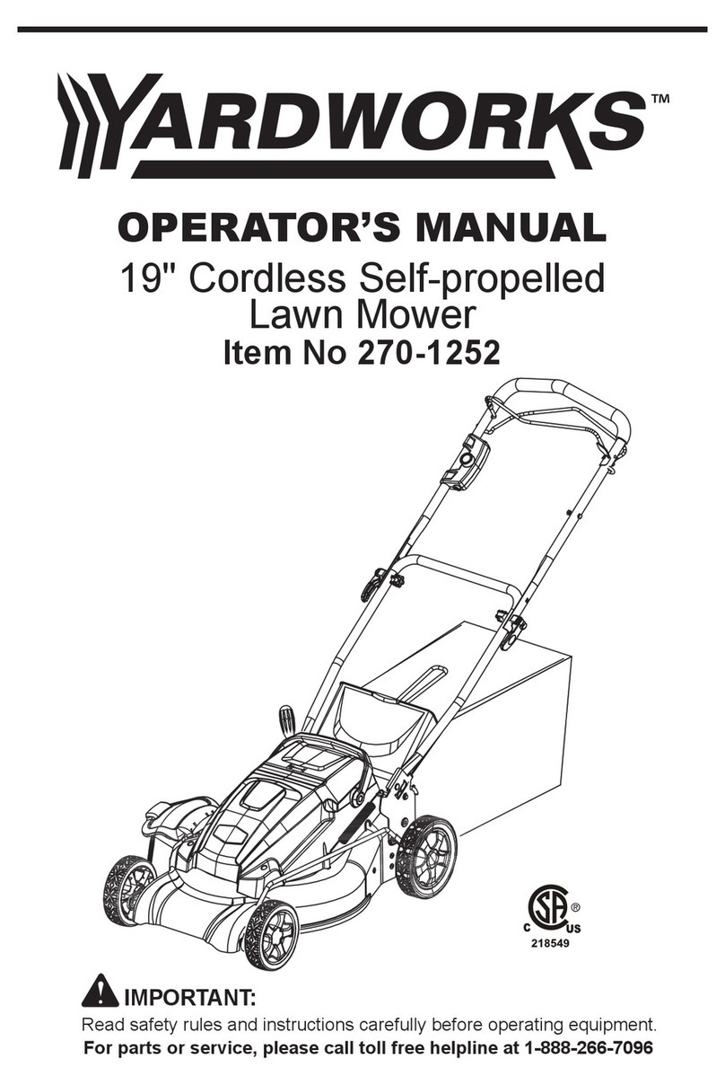 Yard Works 270-1252 User manual