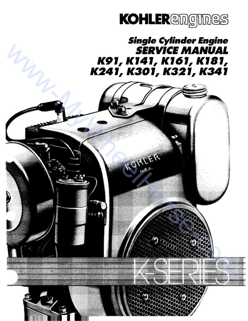 Kohler K91 User manual