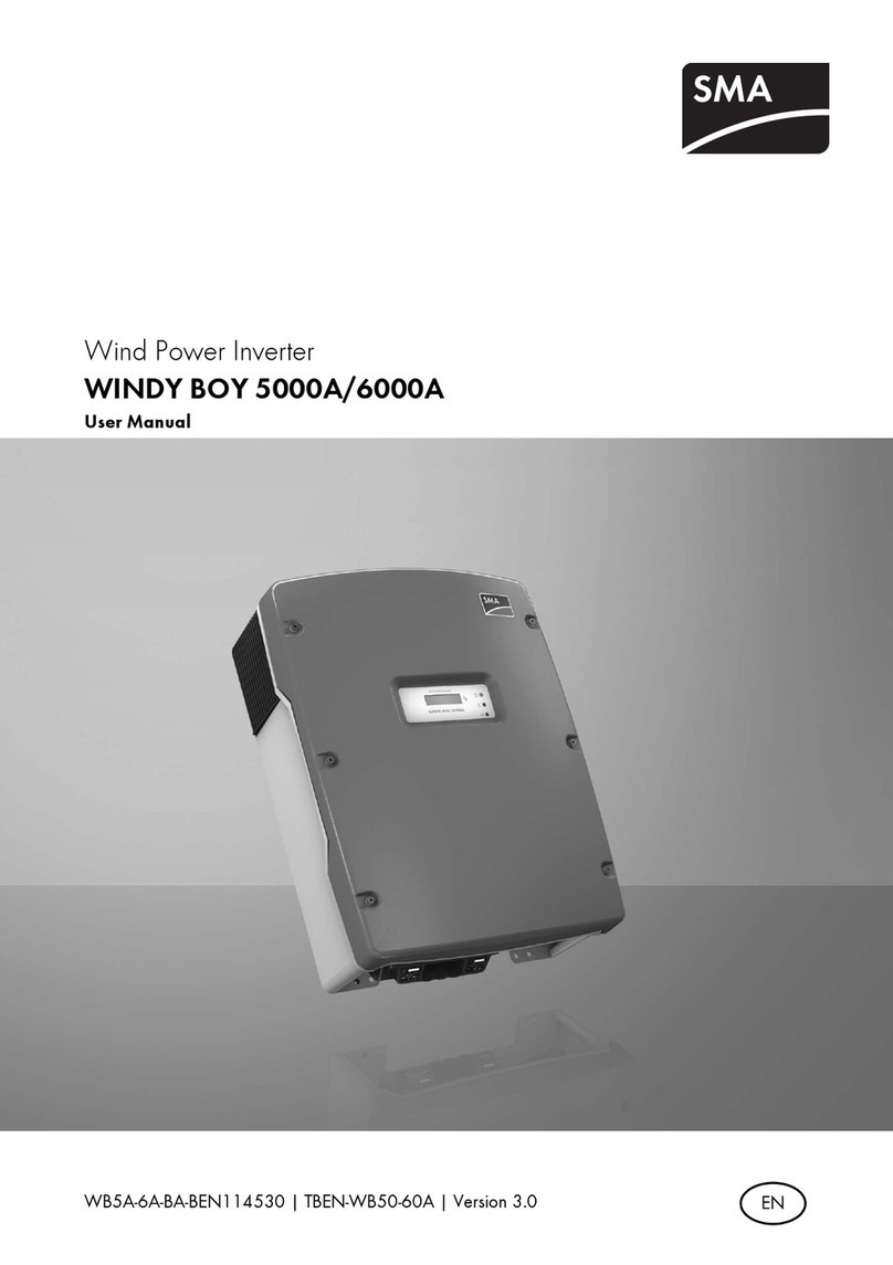 SMA WINDY BOY 6000A user manual