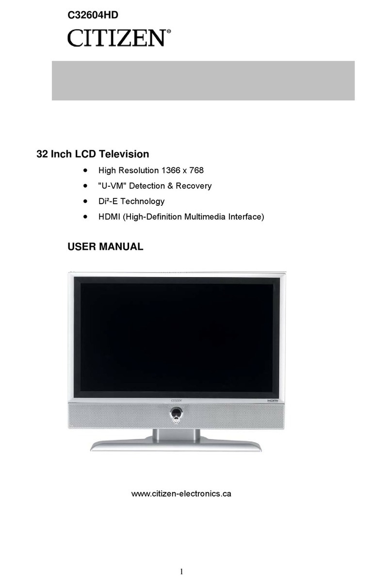 Citizen C32604HD User manual Citizen C32604HD User manual