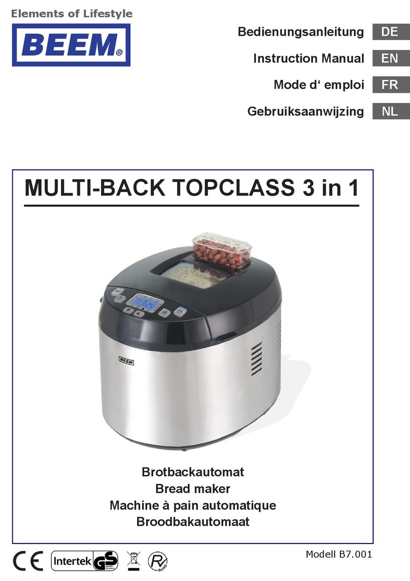 Beem B7.001 User manual
