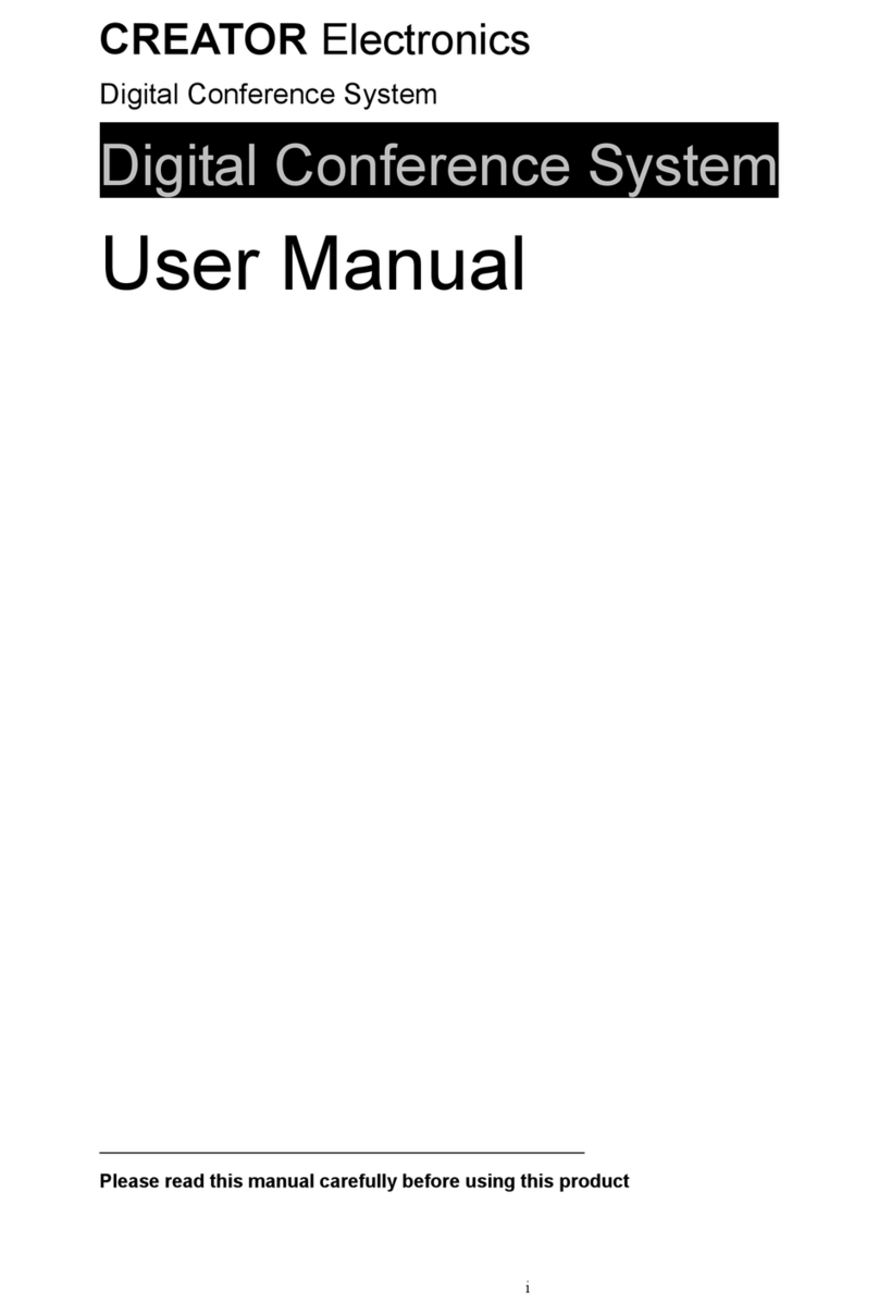 Creator Electronics CR-M4101 user manual