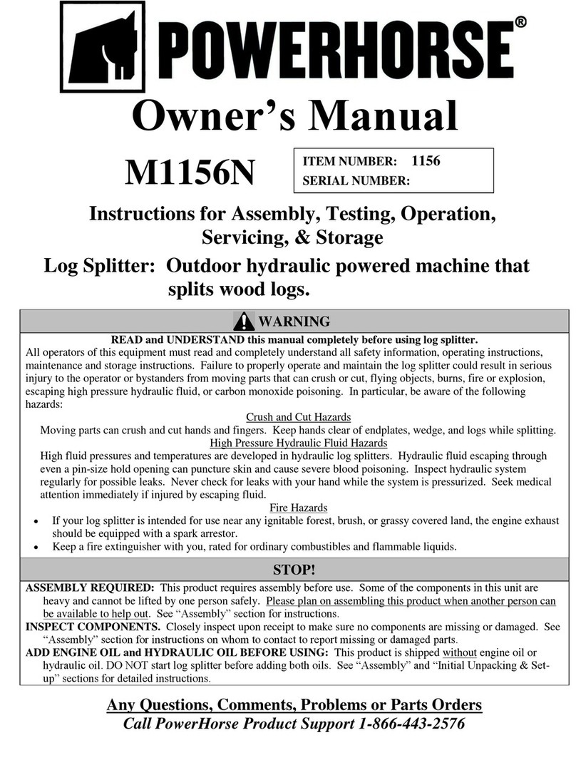 Powerhorse M1156N owner's manual