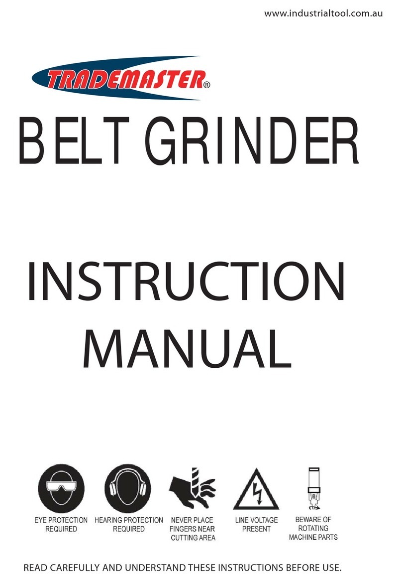 Trademaster TBG75 instruction manual