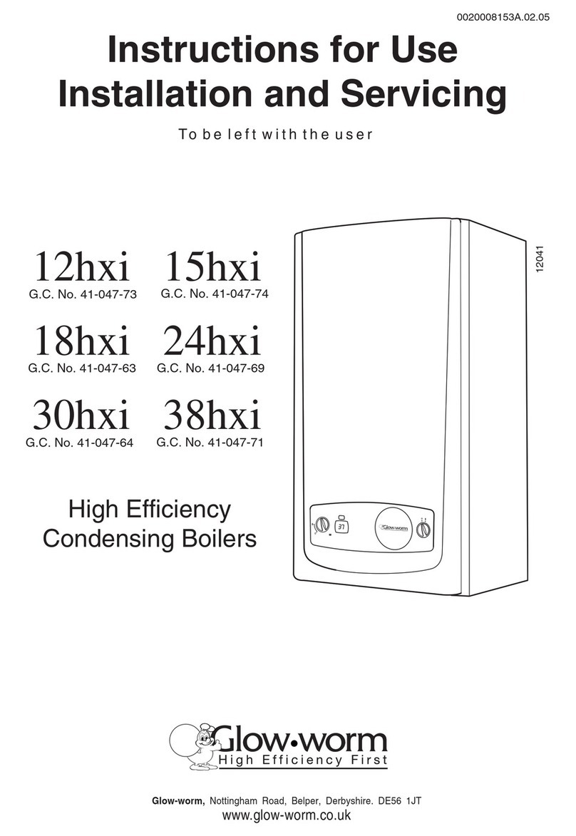 Glowworm 12hxi Operation manual Glowworm 12hxi Operation manual