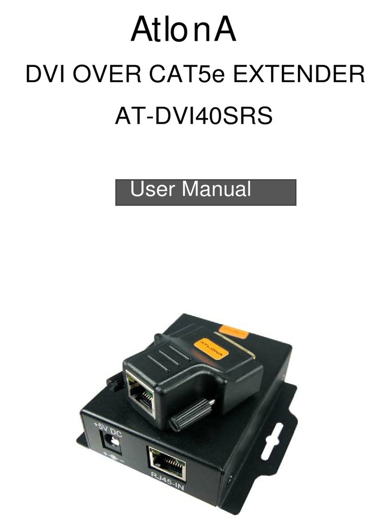 Atlona AT-DVI40SRS user manual
