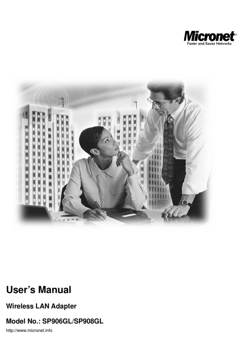 MicroNet SP906GL user manual