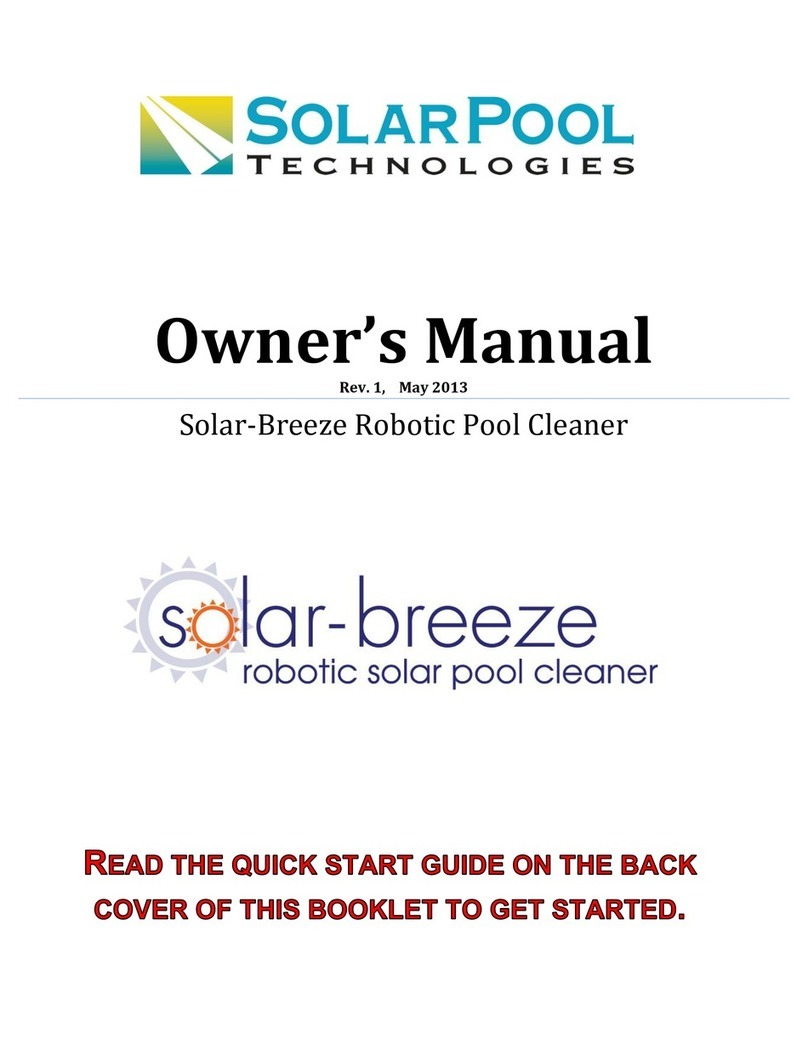 SolarPool Solar-Breeze owner's manual