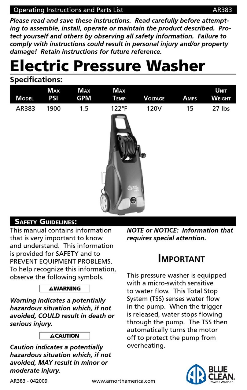 North American AR383 Operating & parts manual