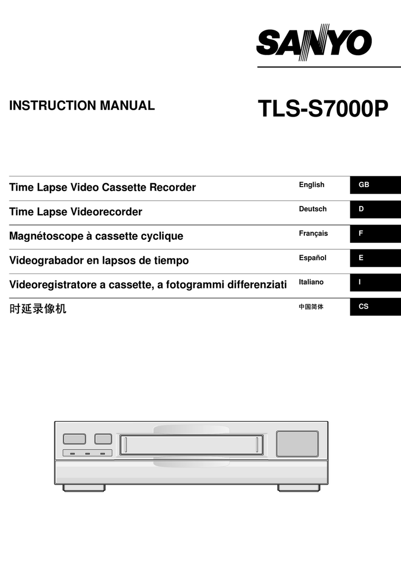 Sanyo TLS-S7000P User manual