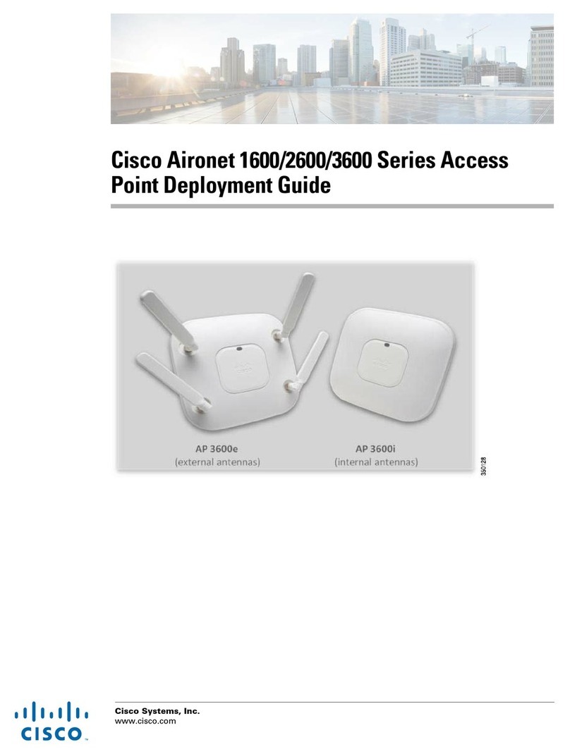 Cisco Aironet 1600 Series Quick reference guide Cisco Aironet 1600 Series Quick reference guide