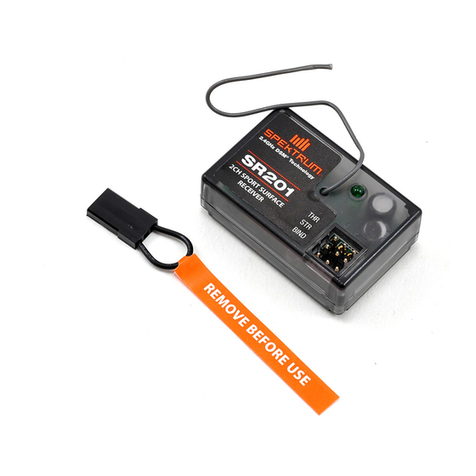 Spektrum SR201 User manual