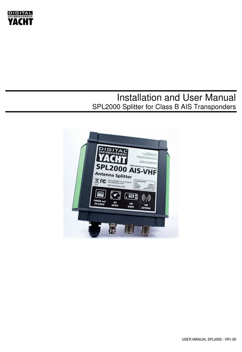 DIGITAL YACHT SPL2000 Installation and user manual