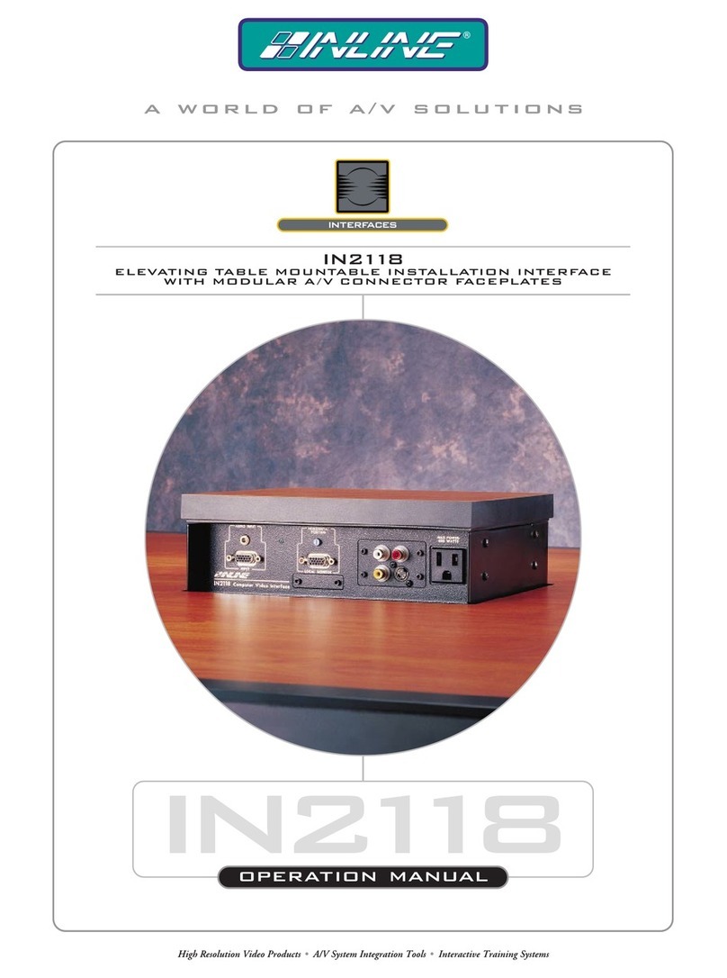 Inline IN2118 Operation manual