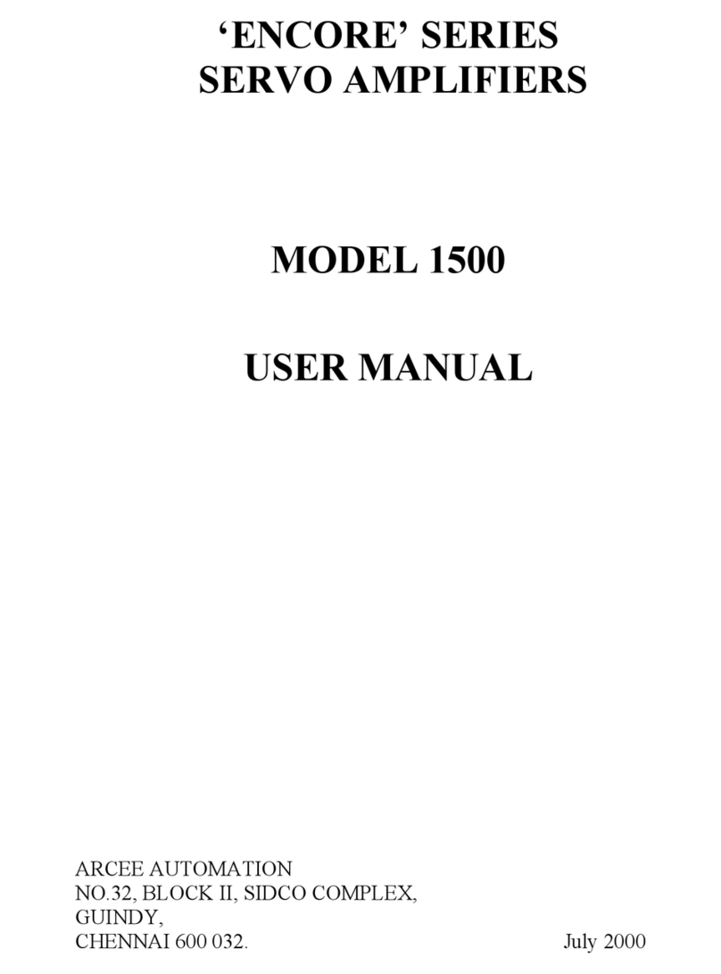 Arcee Automation 1500 user manual