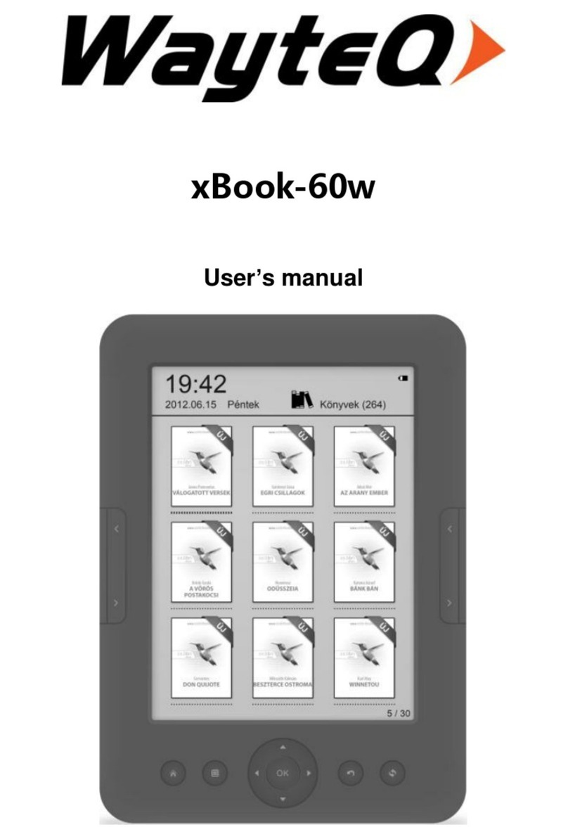 WayteQ xBook-60w user manual