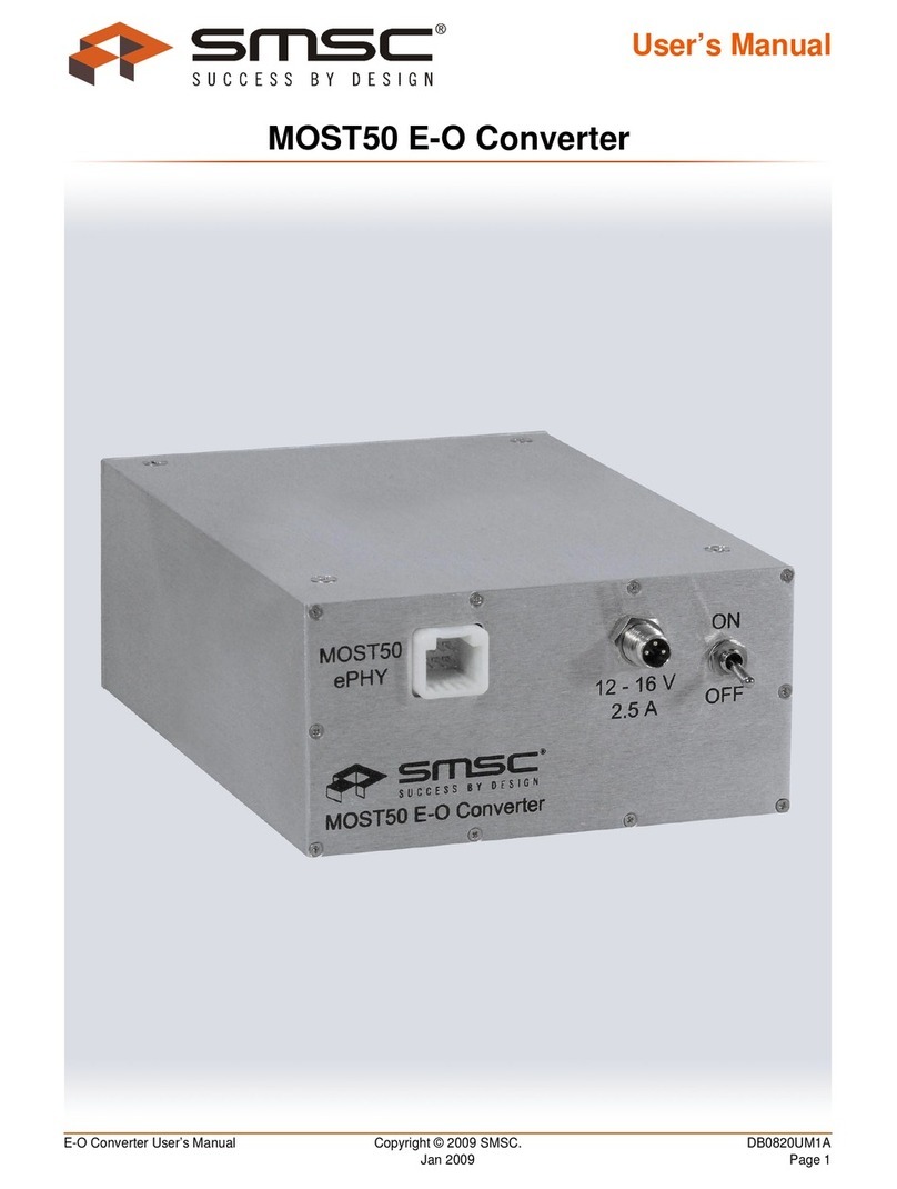 SMSC MOST50 user manual
