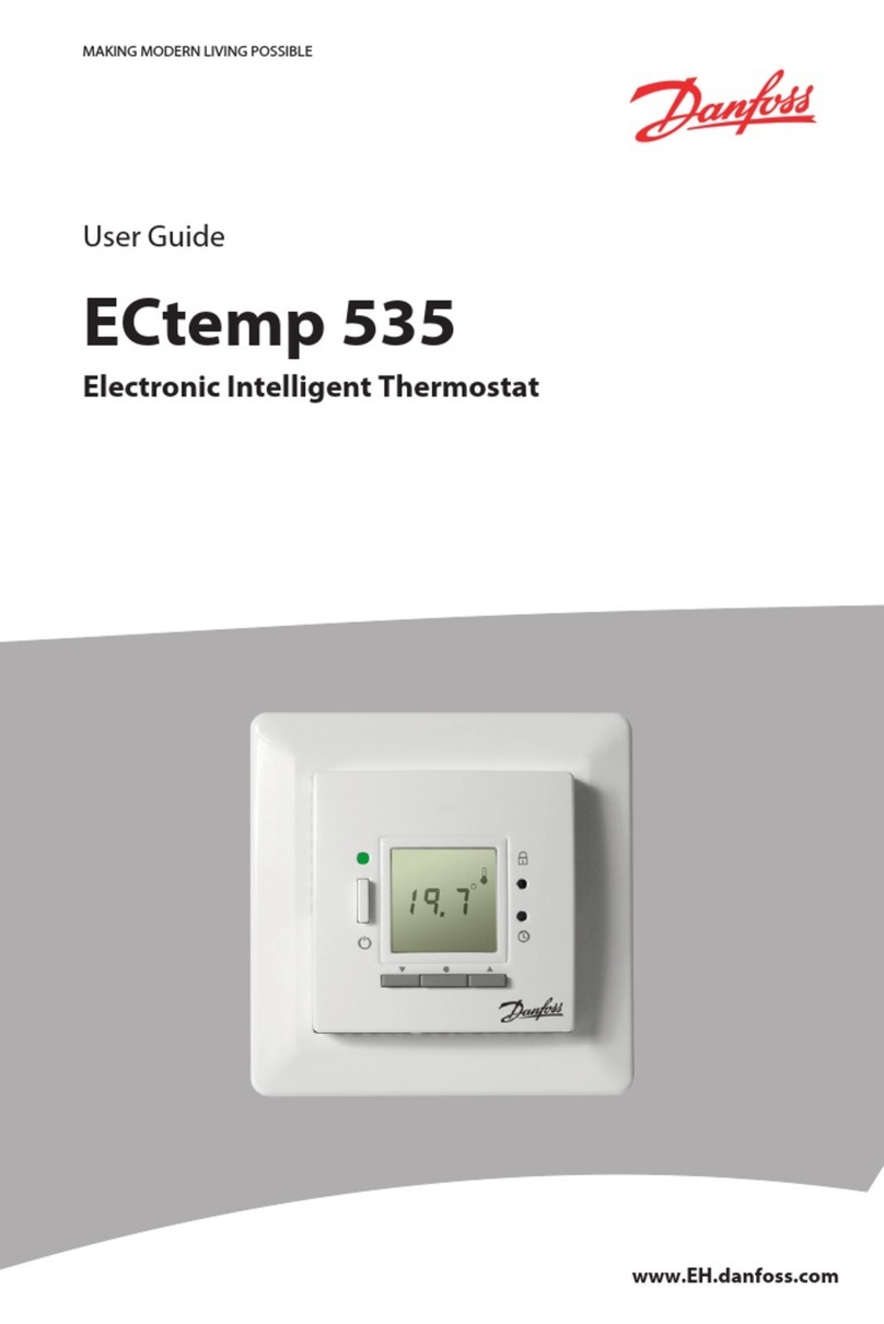 Danfoss ECtemp 535 User manual