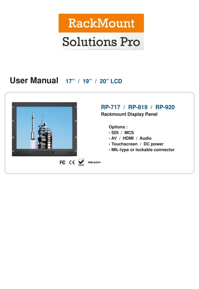 Rackmount RP-717 User manual