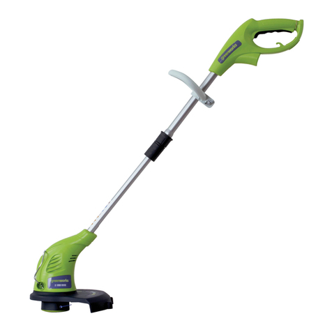 GreenWorks 21212 owner's manual