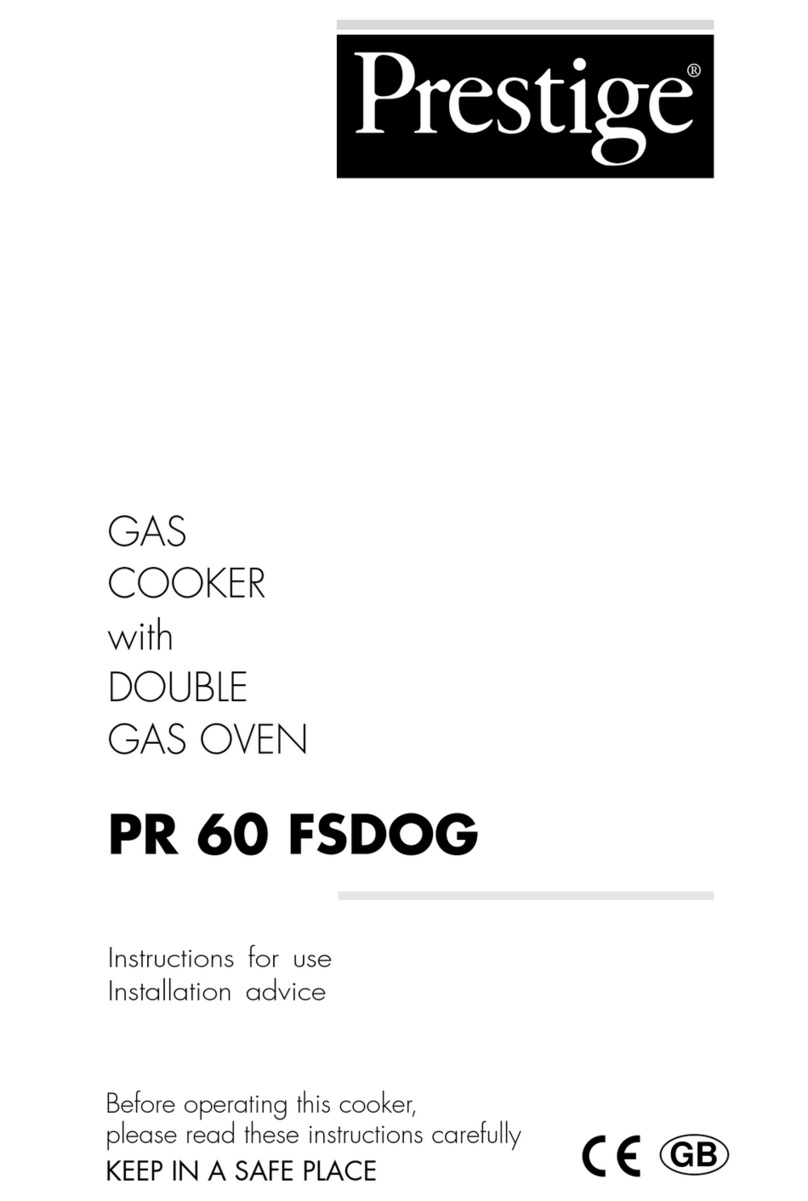 Prestige PR 60 FSDOG User manual