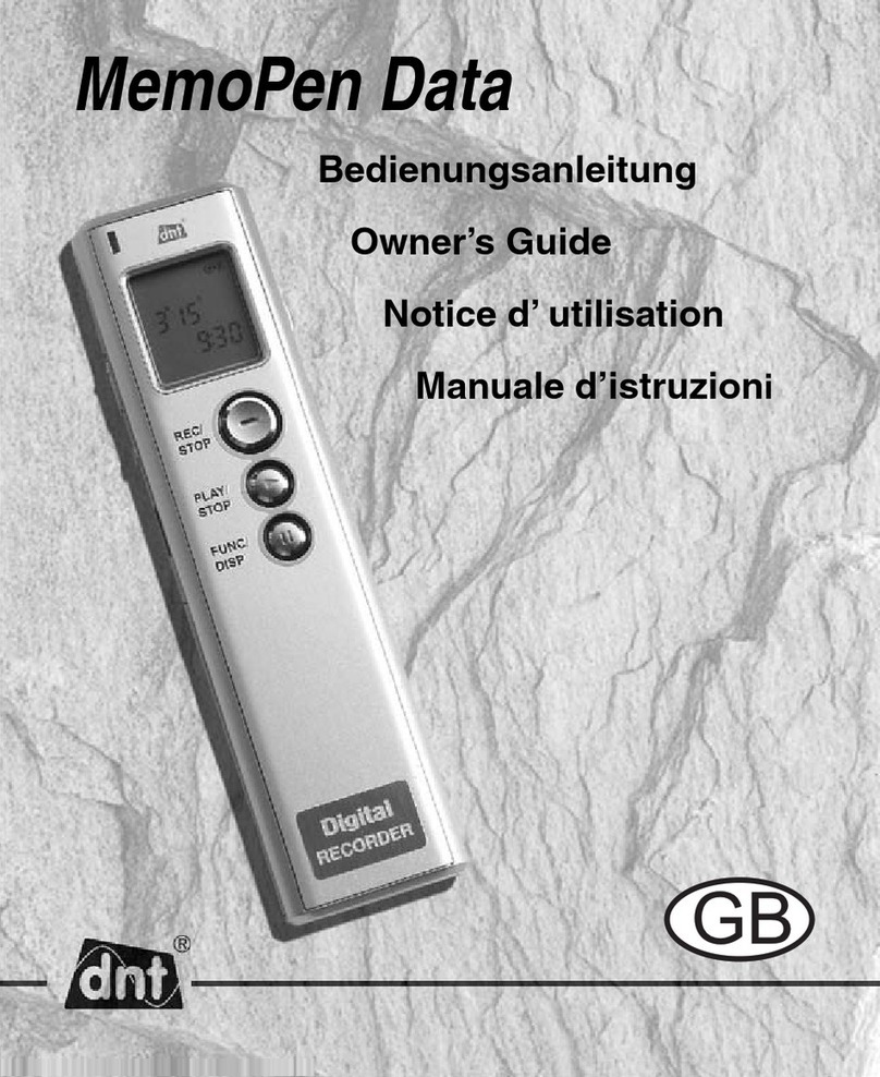 DNT MemoPen Data owner's guide
