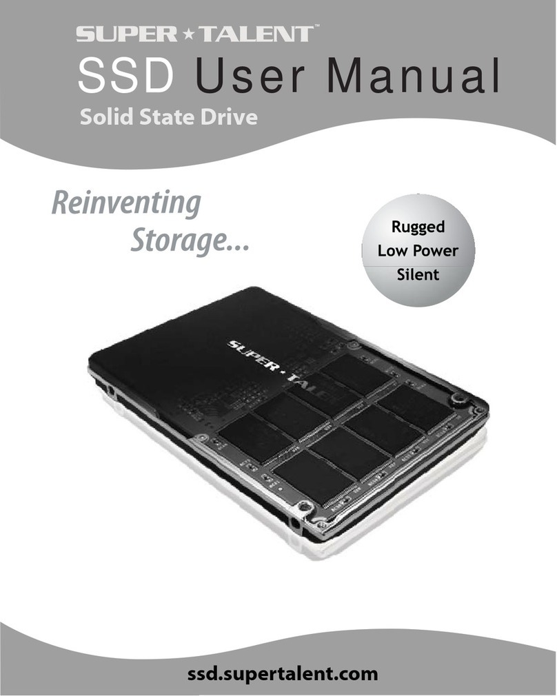 Super Talent Technology SSD User manual
