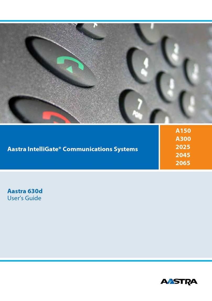 Aastra IntelliGate 630d user guide