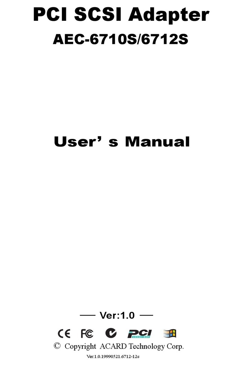 Acard AEC-6710S user manual