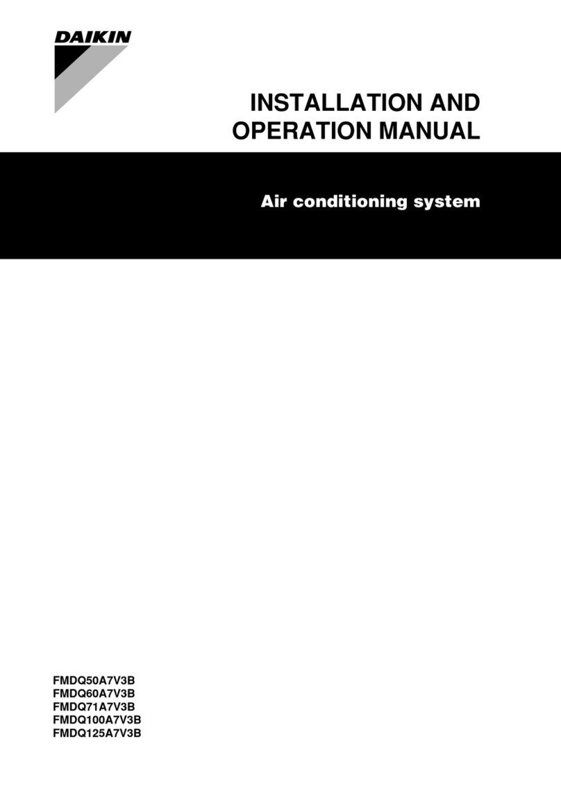 Daikin FMDQ50A7V3B User manual