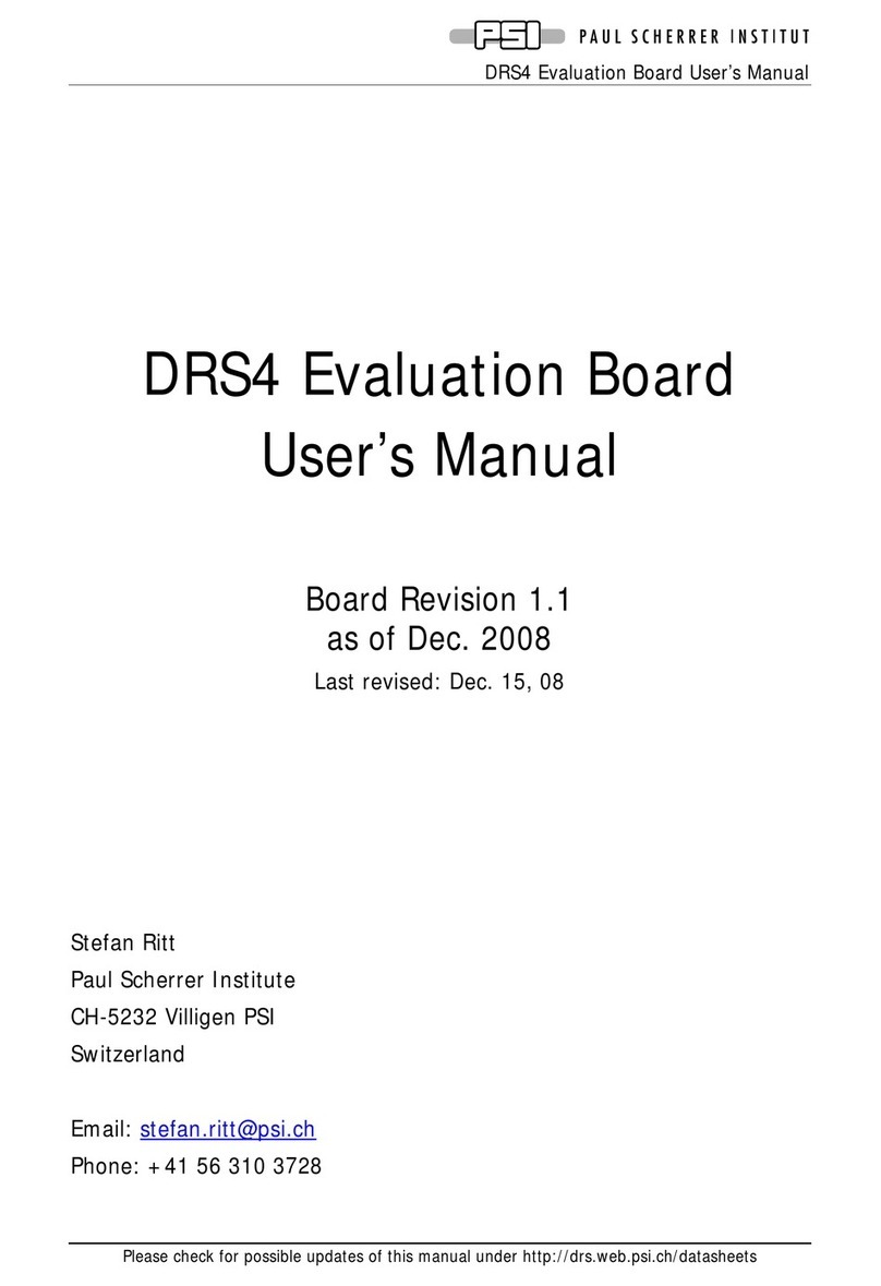 PSI DRS4 User manual