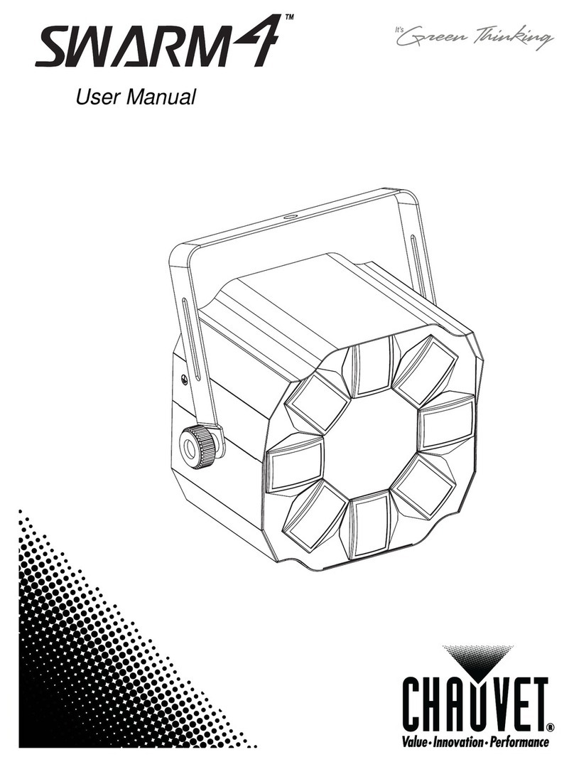 Chauvet Swarm4 user manual