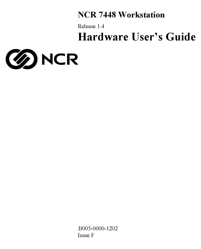 NCR 7448 Workstation Hardware user's guide