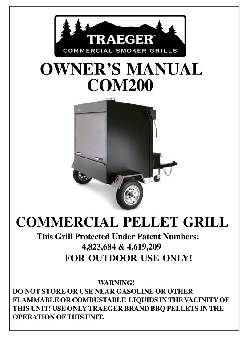 Traeger COM200 User manual