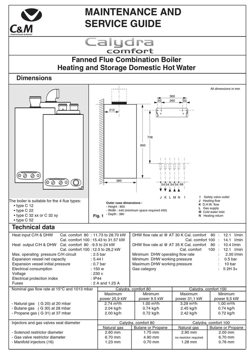 C&M Calyadra comfort Manual
