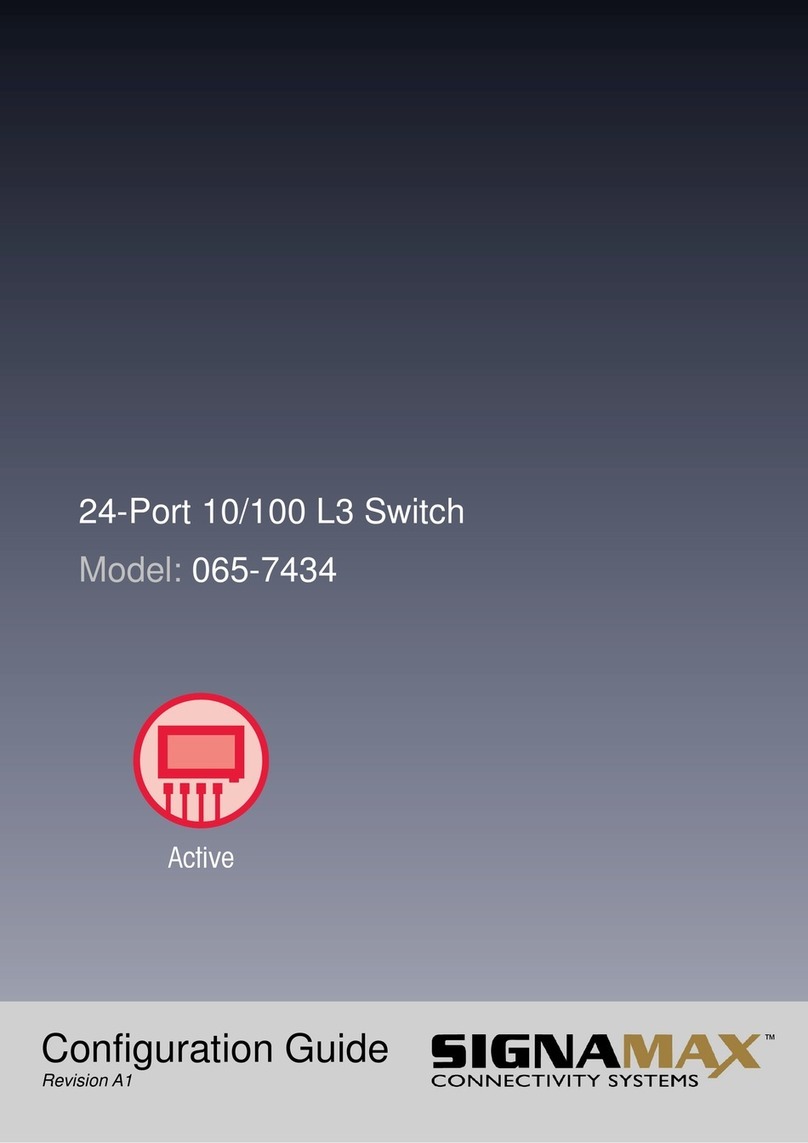 SignaMax 065-7434 Configuration guide