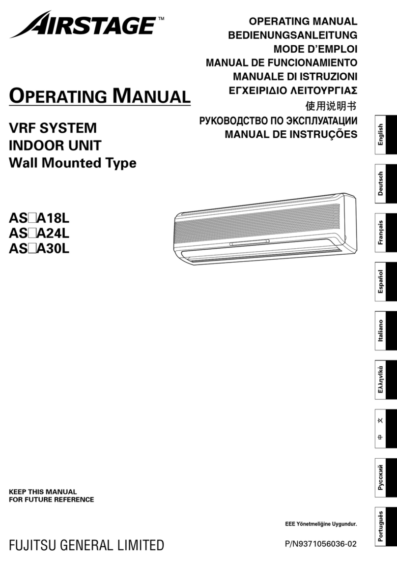 AirStage AS A18L User manual