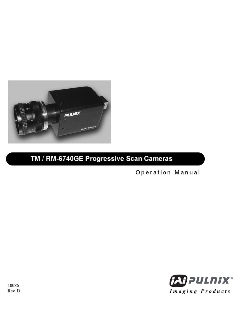 JAI TM-6740GE User manual