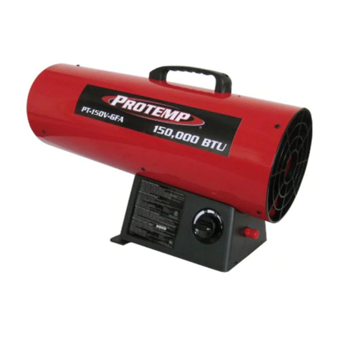 Protemp PT-40-GFA-A Manual