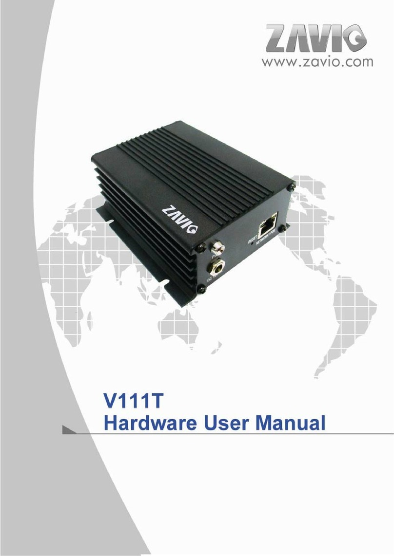 Zavio V111T Instructions for use