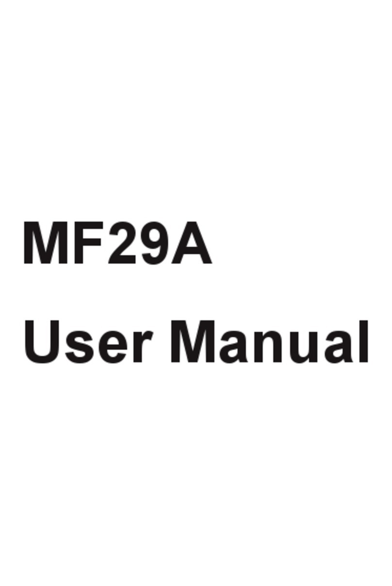Zte MF29A User manual