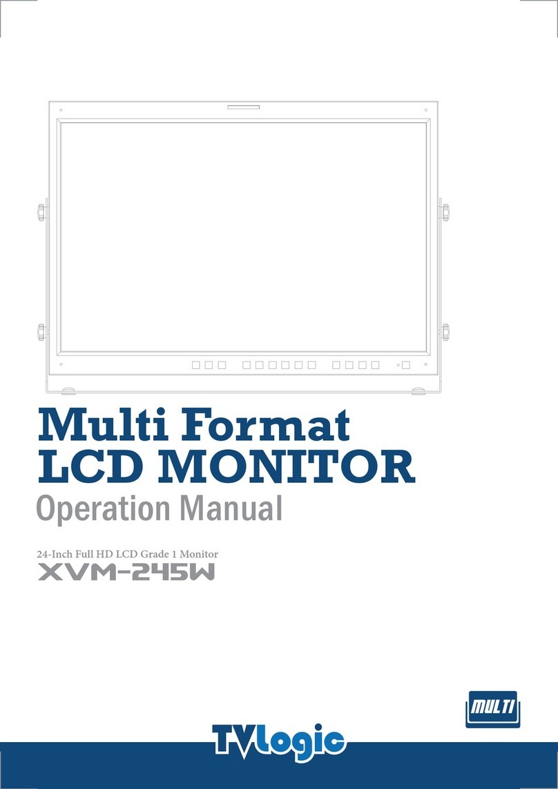 TV Logic XVM-245W User manual