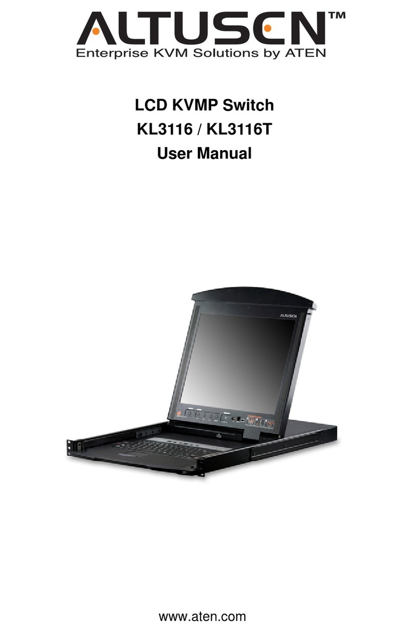 Altusen Hideaway KL3116 User manual